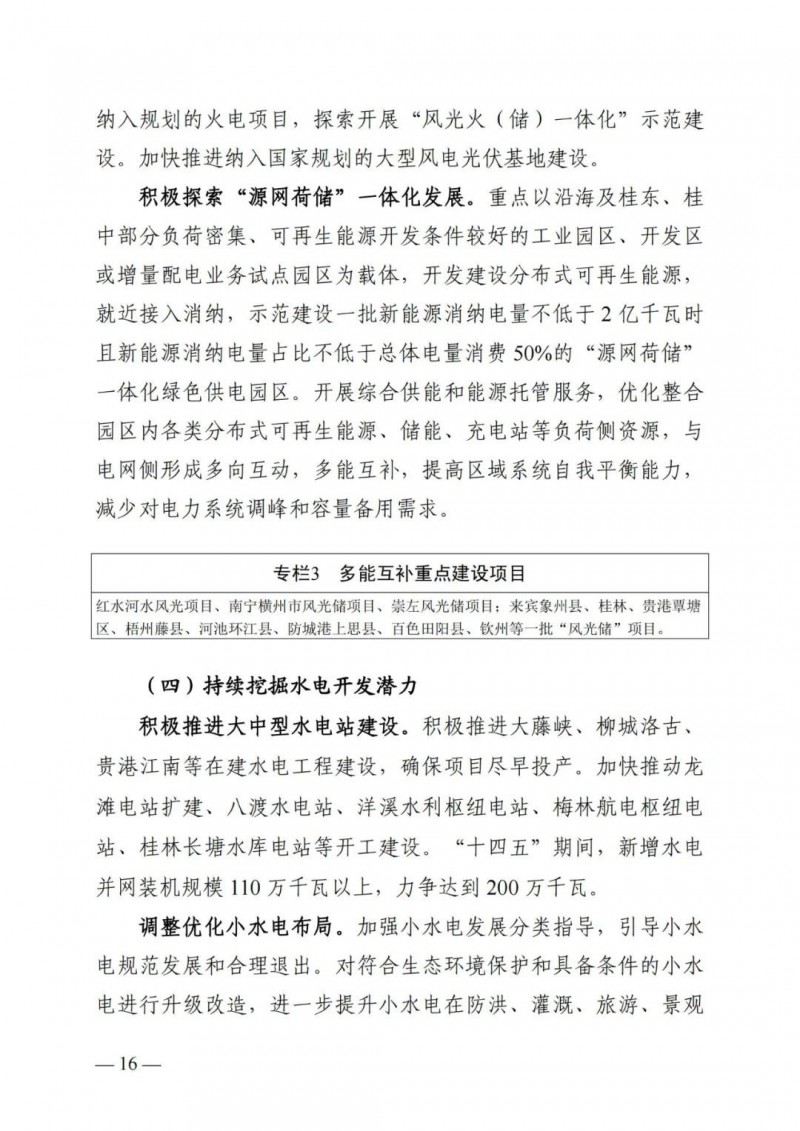 廣西“十四五”規(guī)劃：大力發(fā)展光伏發(fā)電，到2025年新增光伏裝機(jī)15GW！