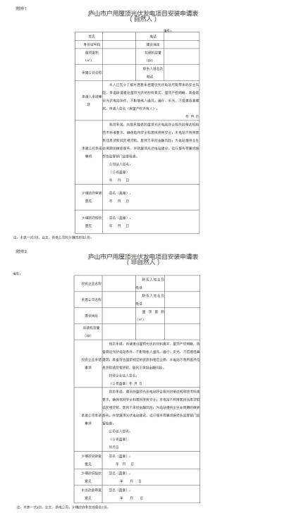 六類屋頂禁止安裝戶用光伏!江西廬山市發(fā)文!